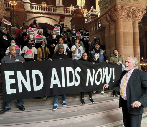 Housing Works advocates