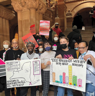 Housing Works advocates