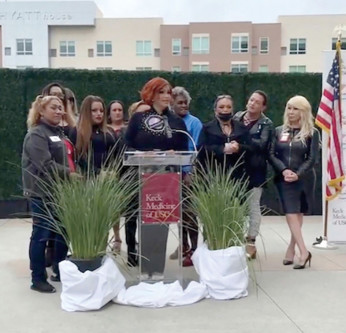 Members of TransLatin@ Coalition at