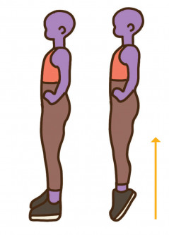 Heel raises