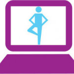 icon laptop yoga class online