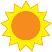 icon sun