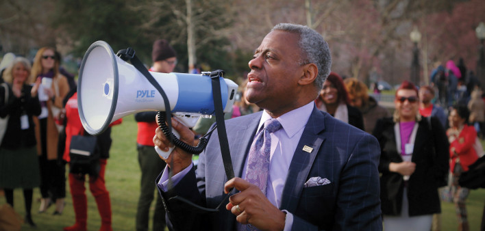 President and CEO of AIDS United, Jesse Milan Jr.