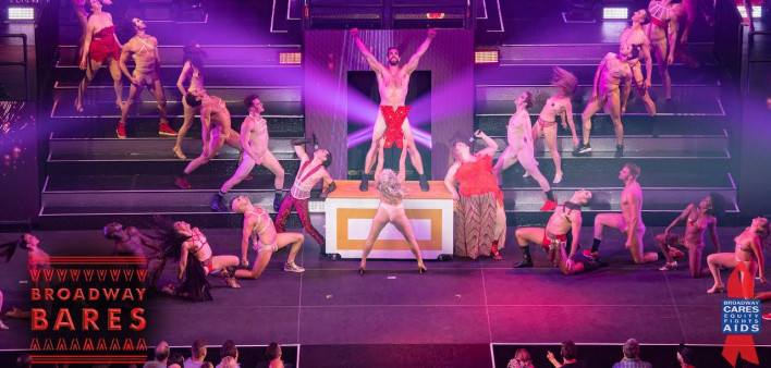 A scene from Broadway Bares XXX, an HIV/AIDS fundraiser held June 26, 2022.