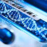 DNA forming in a test tube