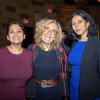 Elaine Fuchs, PhD, with former mentee Shruti Naik, PhD (left), and Karuna Ganesh, MD, PhD (right)