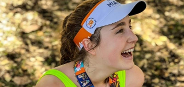 25-year-old skin cancer melanoma patient runs marathon