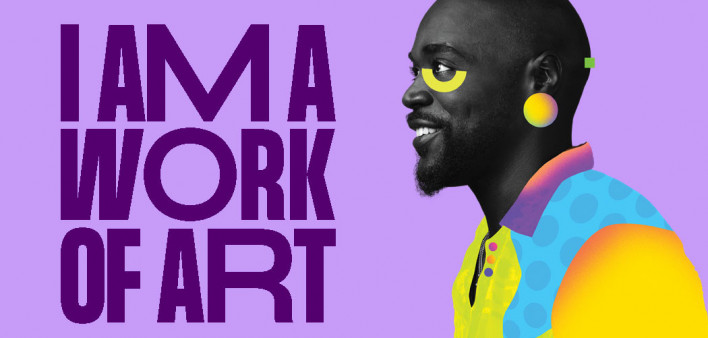Tboy promotes viral suppression of HIV in the “I Am a Work of ART” campaign.