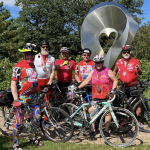 Cyclists in Minnesota’s 150-mile Red Ribbon Ride 2022