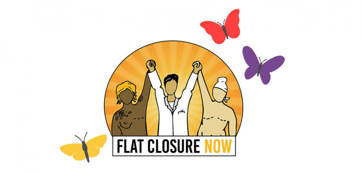 Flat Closure Now logo
