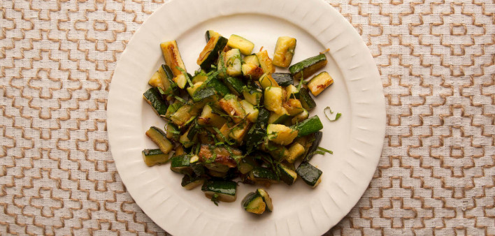 Zucchini With Mint