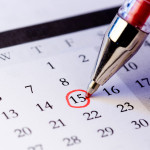 circle date on calendar