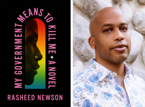 Author Rasheed Newson and his debut novel, a historical fiction set in 1980s AIDS activism