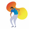 illustration back pain