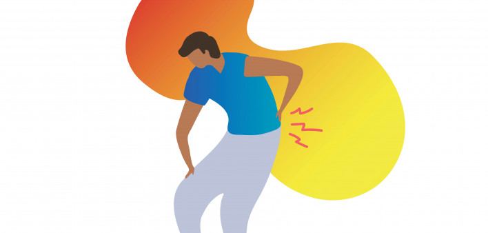 illustration back pain