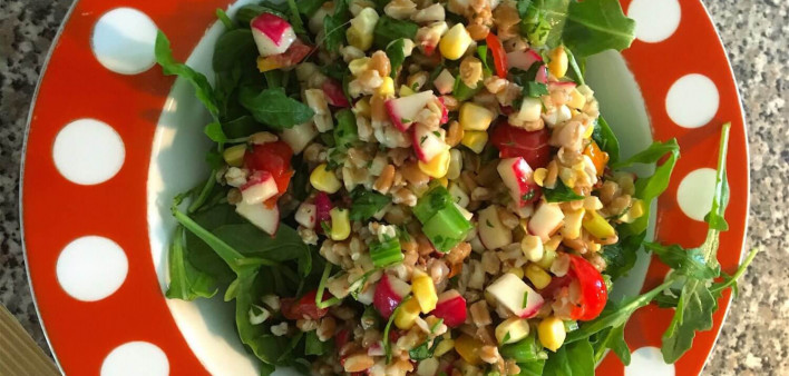 Summery Farro Salad