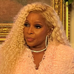 Mary J Blige at the White House October 24, 2022, to help launch a series of national roundtables on breast and cervical cancer.