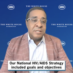 Harold Phillips discusses the National HIV/AIDS Strategy implementation plan, August 2022.