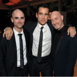 Colin Farrell (center), Quinn Tivey (left) and Tim Mendelson (right).