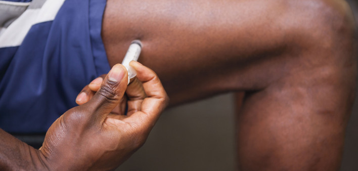 injecting testosterone