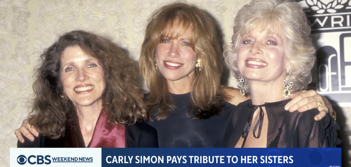 From left: sisters Lucy, Carly and Joanna Simon