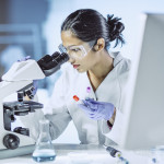 Scientist Working in The Laboratory