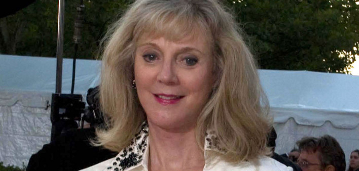 Blythe Danner at the Metropolitan Opera opening in 2008