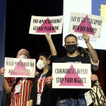 Monkeypox protest at AIDS 2022