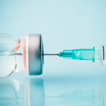 vial and needle vaccine injection medication