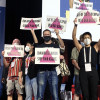Monkeypox protest at AIDS 2022