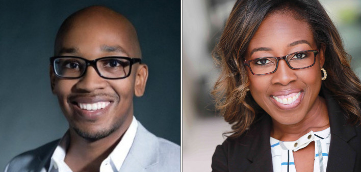 Terrance Mayes, EdD, and Loretta Erhunmwunsee, MD, FACS, lead the National Comprehensive Cancer Network Forum on Equity.