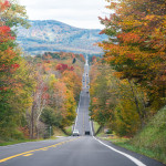 A West Virginia highway. Many rural residents must travel hours to see a health care specialist.