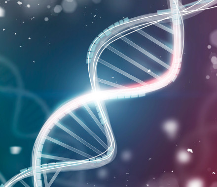 illustration of DNA Strands