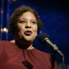 Cancer storyteller Megan-Claire Chase at Stories From the Stage, February 2023