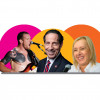 Tim Commerford, Jamie Raskin (D–Md.) and Martina Navratilova
