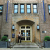 Entrance to Columbia University’s Vagelos College of Physicians and Surgeons