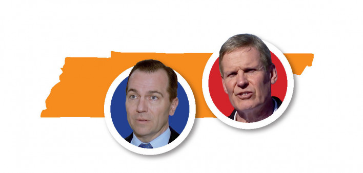 Democratic  Rep. John Ray Clemmons, Republican  Gov. Bill Lee