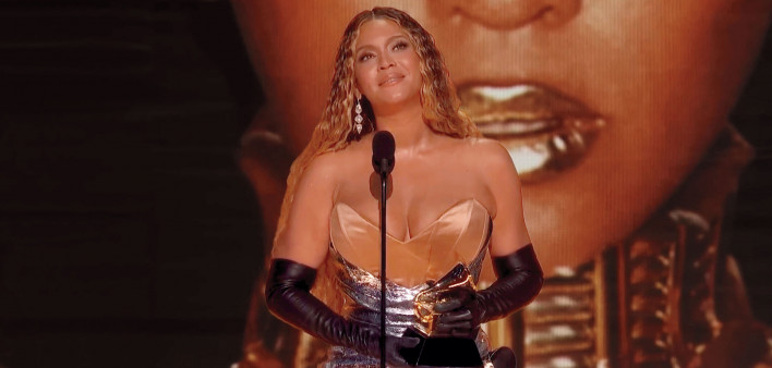 Beyoncé at the 2023 Grammys