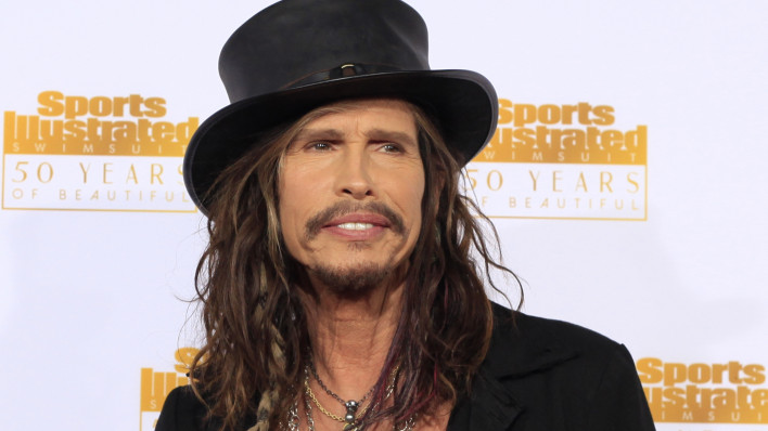 Steven Tyler at the 50th Sports Illustrated Swimsuit Issue at Dolby Theatre on January 14, 2014 in Los Angeles, CA