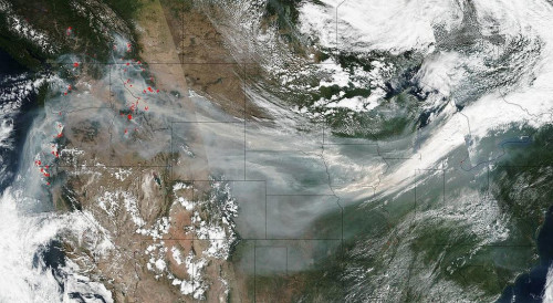 smoke from wildfires affects cancer care, risk