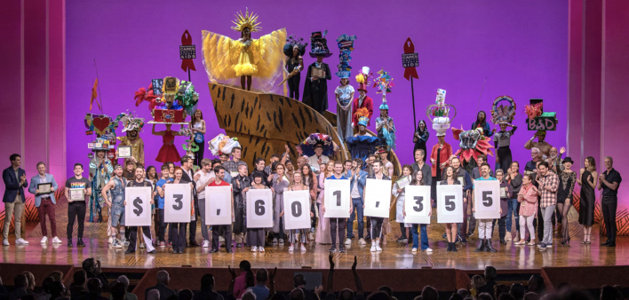 The 2023 Easter Bonnet Competition raised over $3.6 million for Broadway Cares/Equity Fights. AIDS