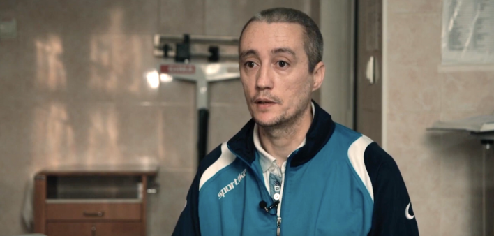 Alexander Godin takes methadone to treat opioid dependence. All prisons in Moldova offer such harm reduction services.