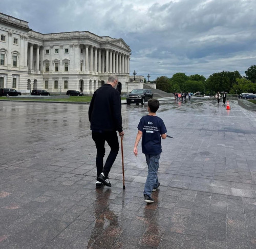 Adam Hayden brain cancer awareness month DC