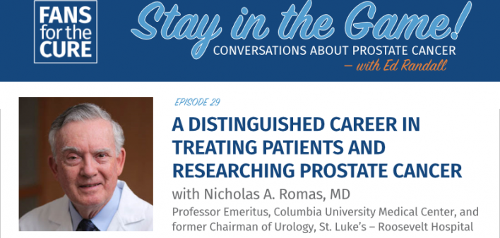 A Distinguised Career In Treating Patients and Researching Prostate Cancer