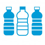 illustration water bottles