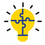 light bulb puzzle illustration