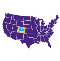 illustration US Map with pill