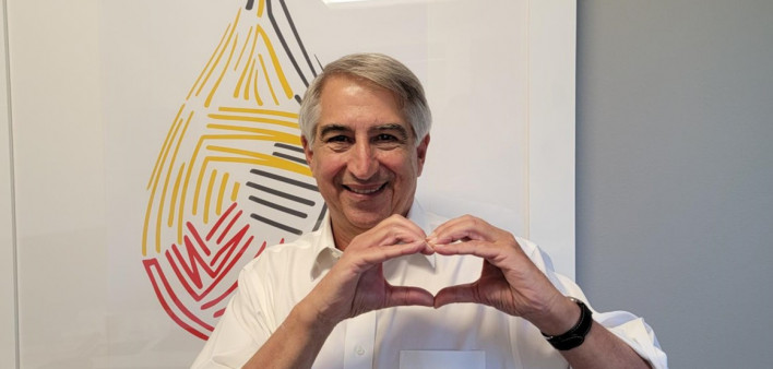 Past LLS president and CEO Louis J. DeGennaro, PhD