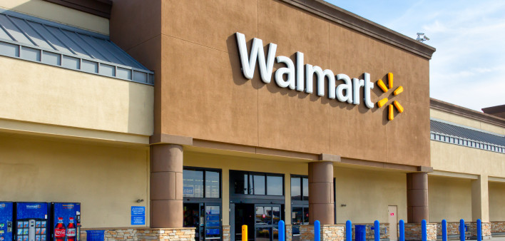 Walmart is an American multinational corporation that runs large discount stores and is the world's largest public corporation.