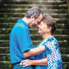 Dann Wonser and his wife, Genevieve  de Renne